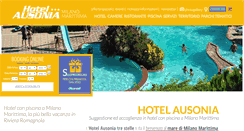 Desktop Screenshot of hotel-ausonia.com